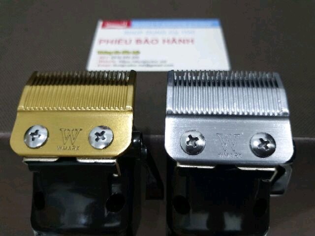 Lưỡi Thép Siêu Bén Cho Tông Đơ Wahl, Kemei, Bộ Lưỡi Thép Wmark Thay Thế Cho Tông Đơ Fade Các Loại.(Ảnh thật). 