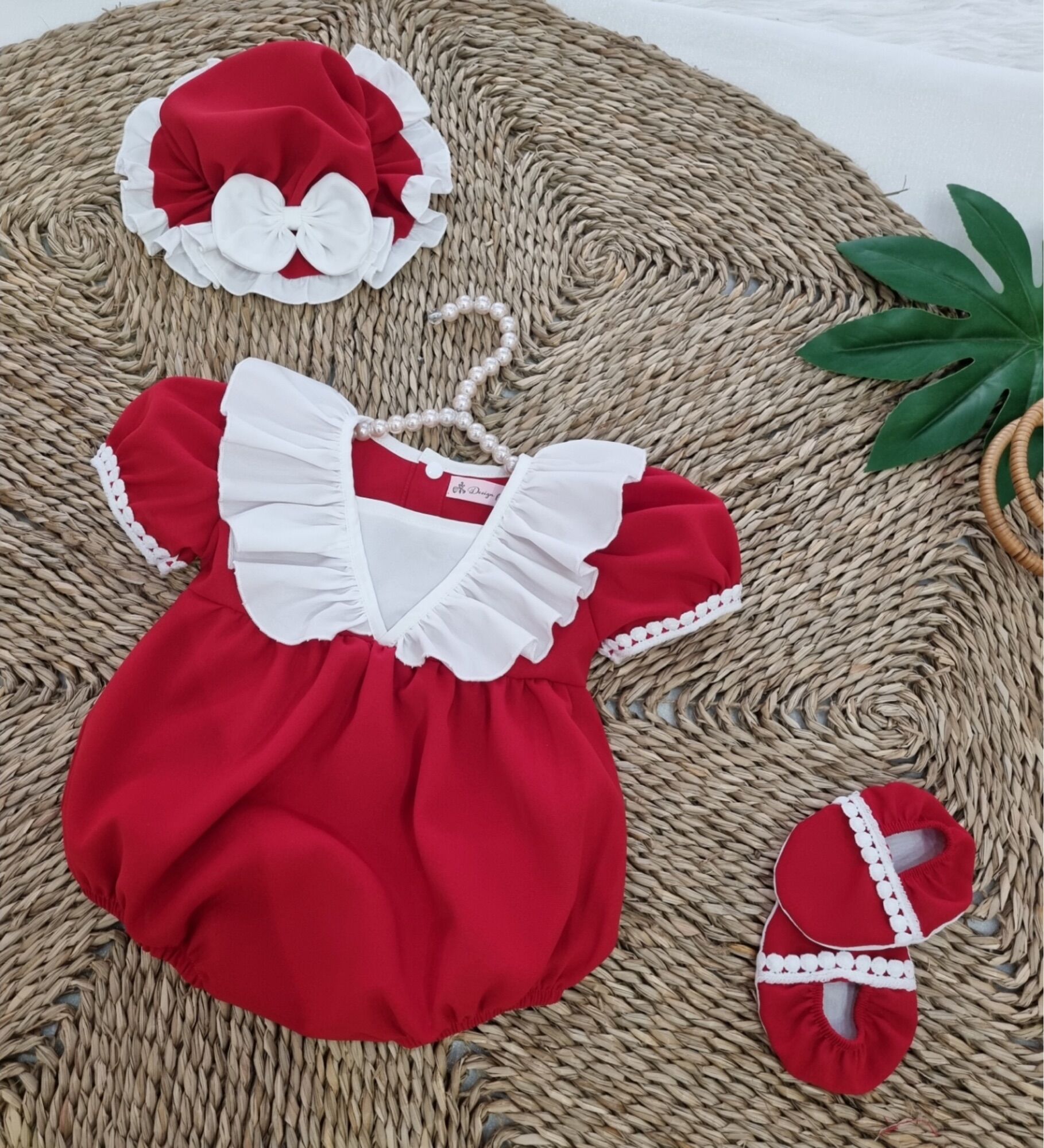 BODY ĐỎ 3 CHI TIẾT CHO BÉ YÊU