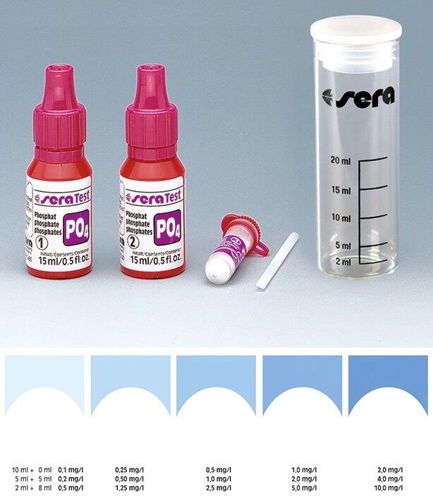 Bộ test PO4 Sera, đo PO4 Đức