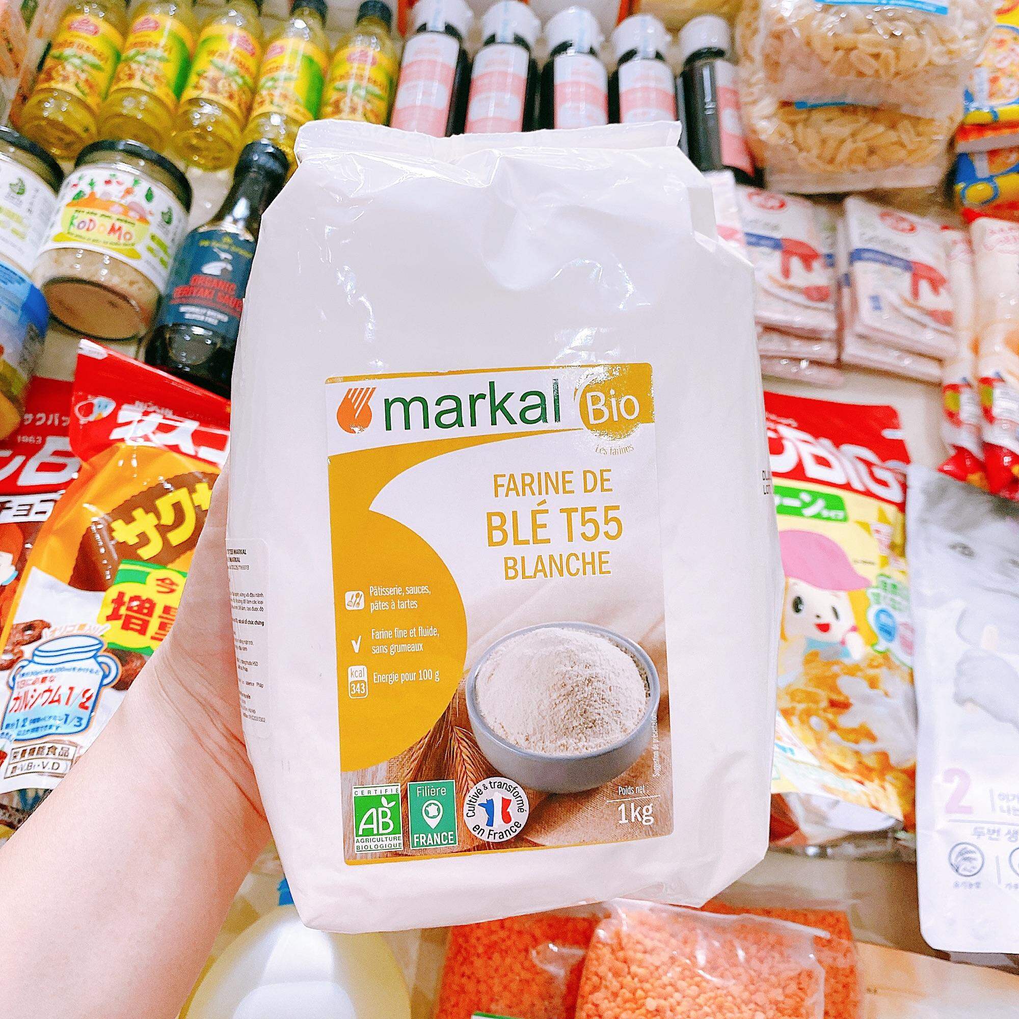 Bột mì hữu cơ Markal làm bánh cho bé