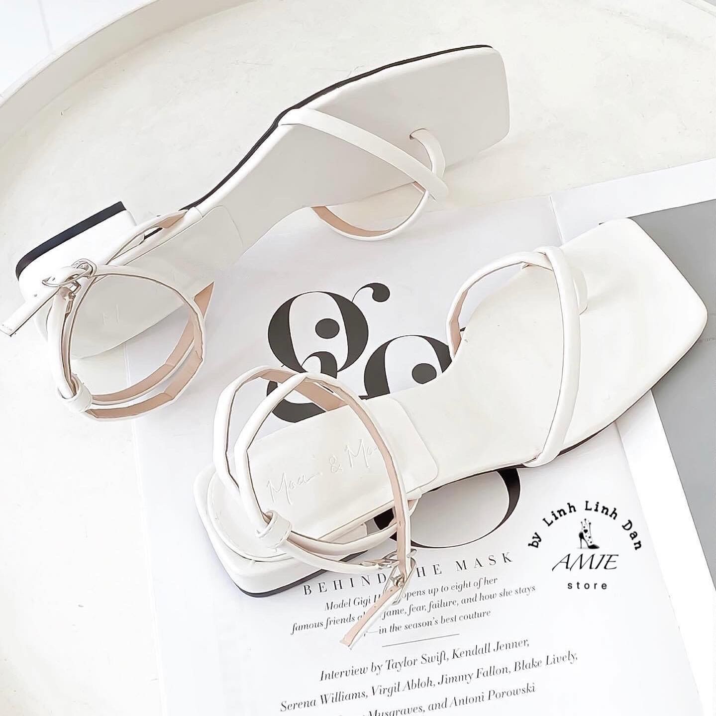 Sandal Quai Mảnh Xỏ Ngón