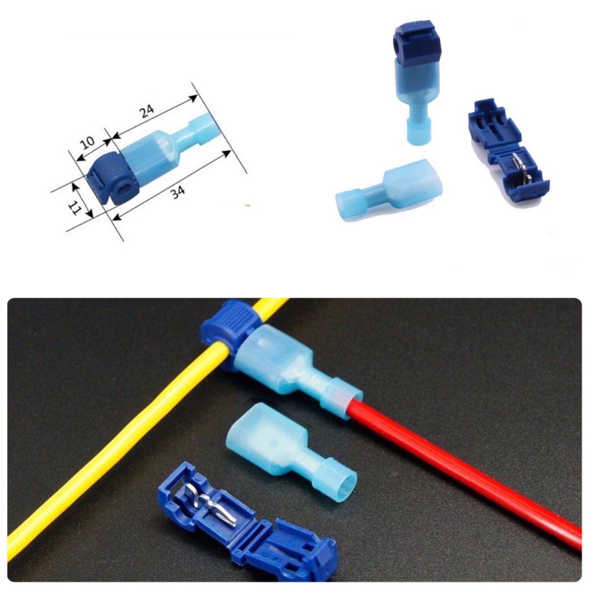 Cút nối dây điện nhanh 1.0 - 2.5mm2