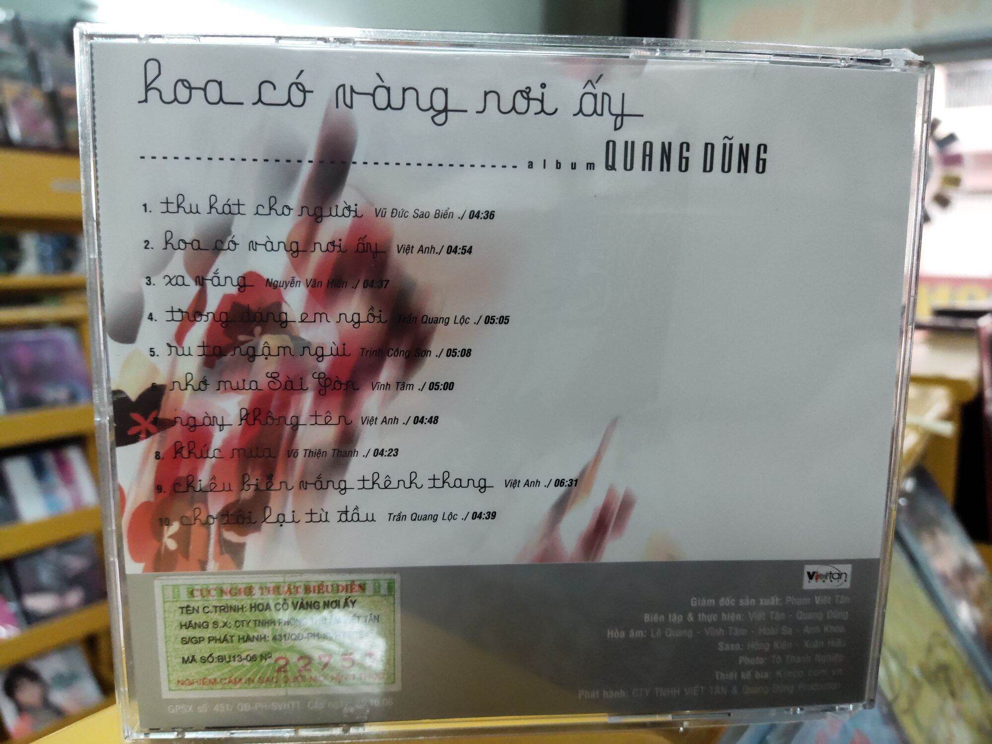 CD - Quang Dũng - Hoa có vàng nơi ấy