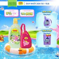 [Tặng Kèm Túi Đeo Chéo] Sữa Tắm Gội cho bé Carrie Junior Hương Melon 700g