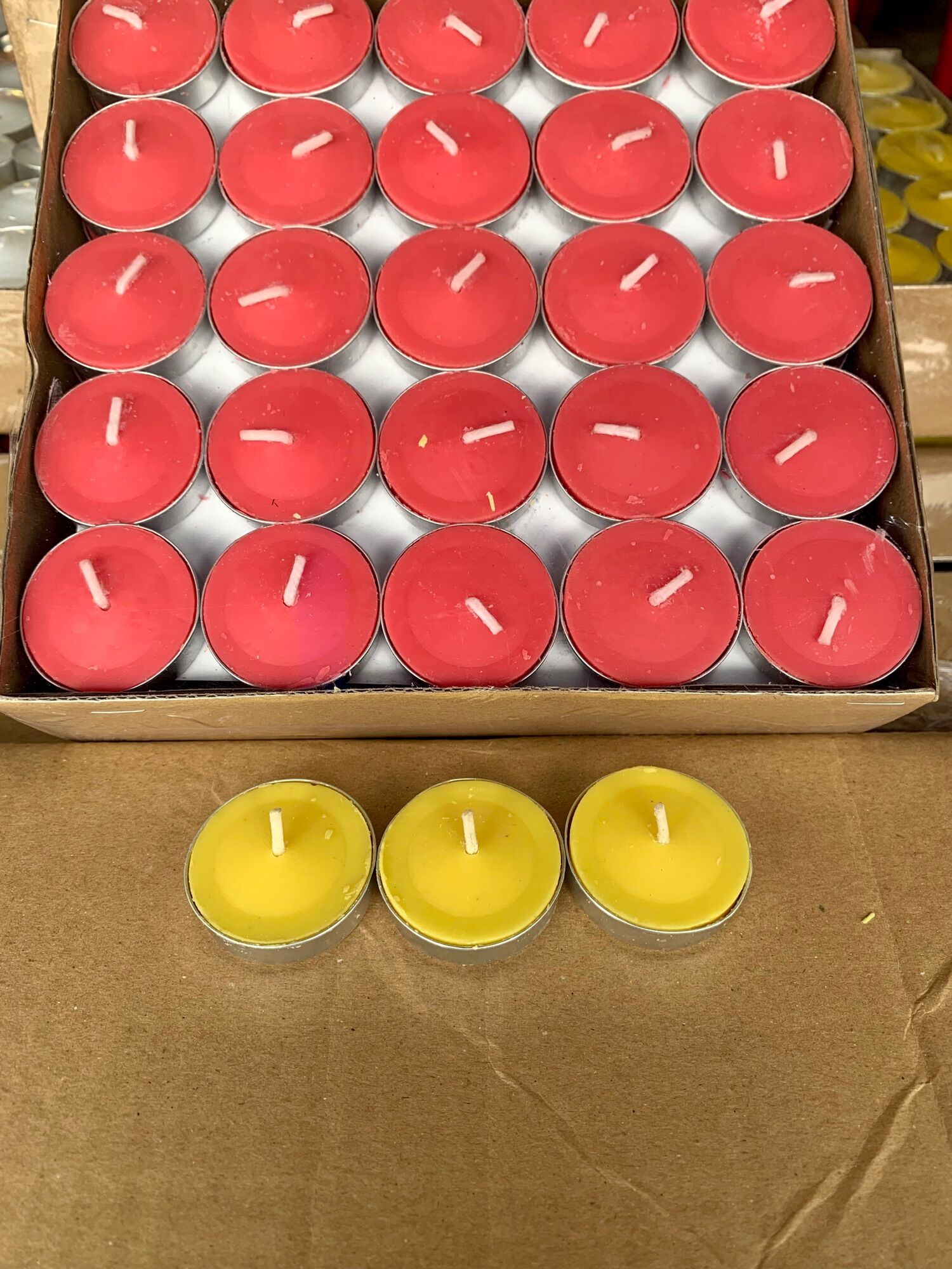Đèn cầy Nến tealight 100viên đốt 2h ít khói