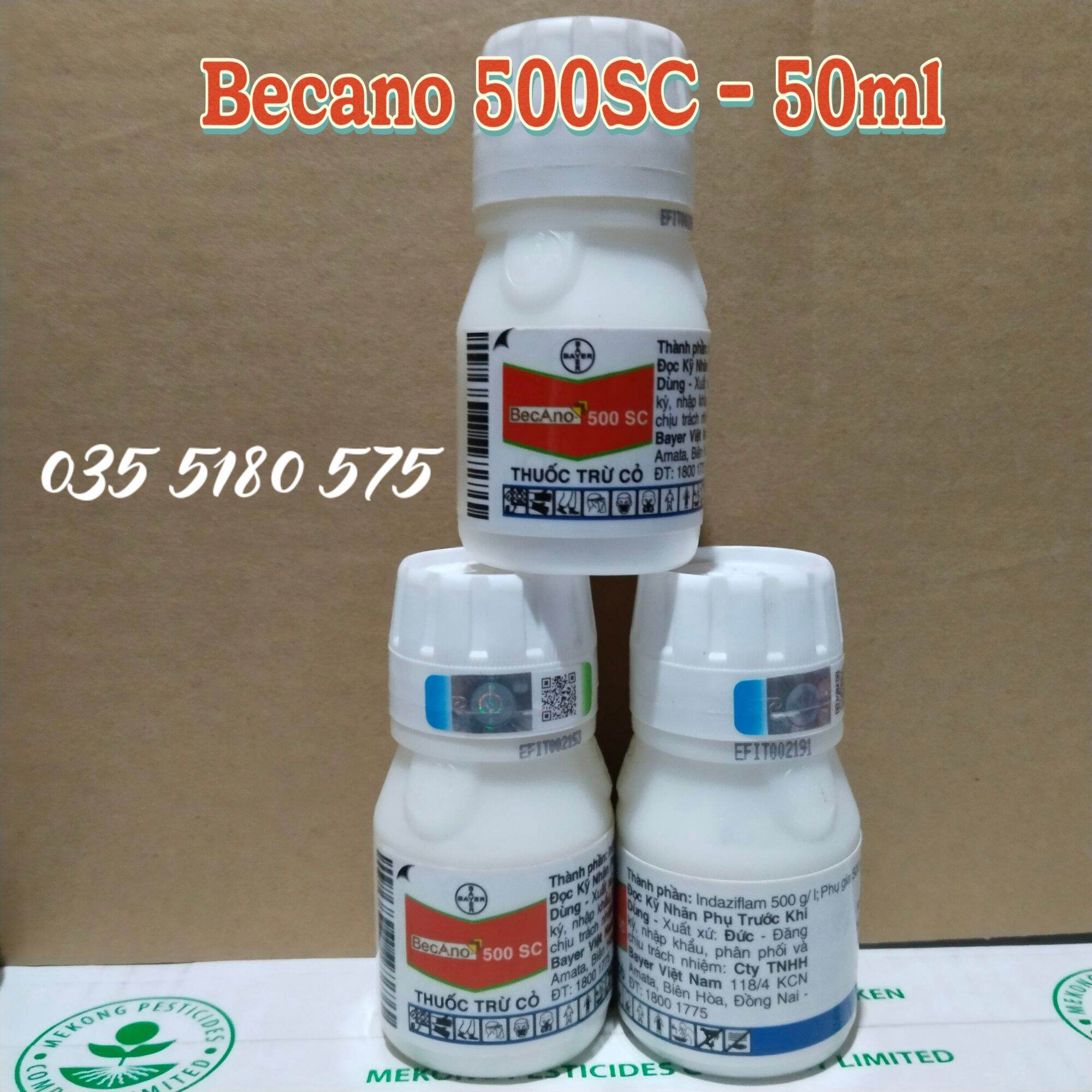 Thuốc cỏ diệt mầm 6 tháng Becano 500SC 50ml