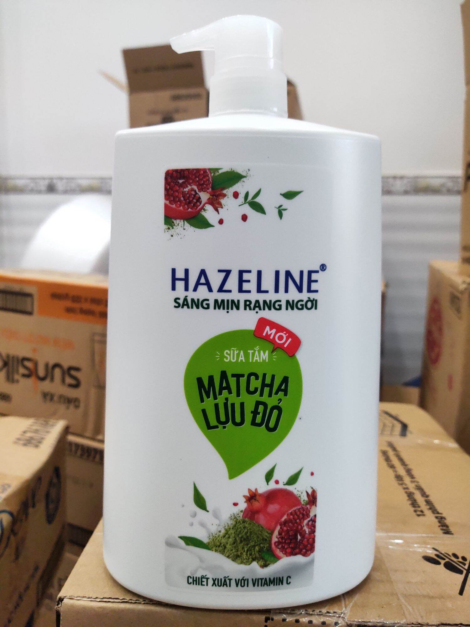 Sữa tắm hazeline 1,2kg (đủ 1,2kg không đầy chai)
