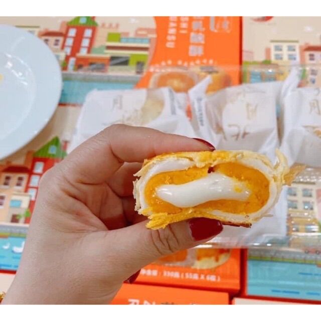 [HỘP 6 bánh] BÁNH TRỨNG MUỐI TAN CHẢY- LIUXINSU