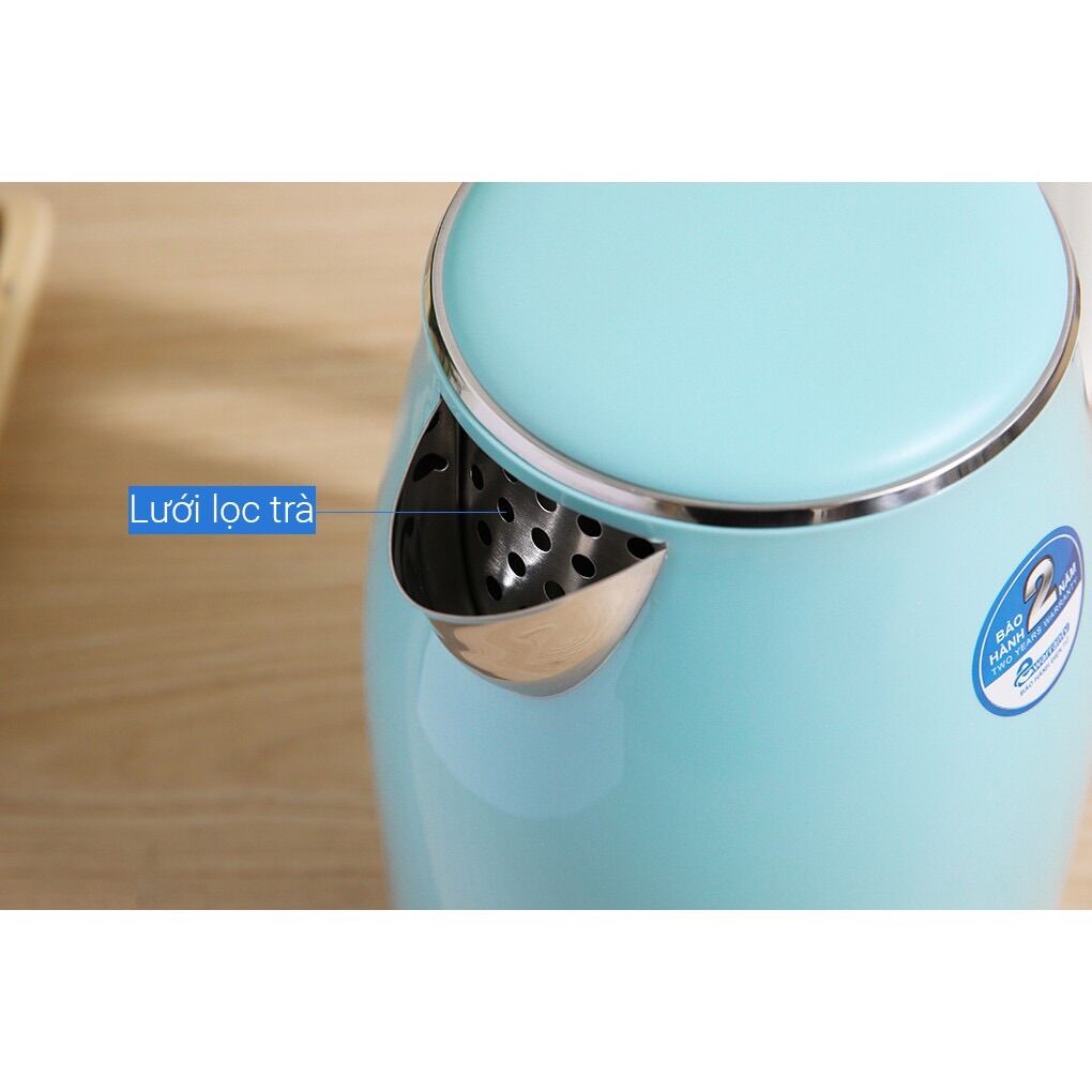 Ấm Đun Siêu Tốc Bluestone KTB-3458 ( 1.7 lít ) 2000W [ sôi nhanh - giữ nhiệt tốt - chất liệu an toàn ] - hàng chính hãng