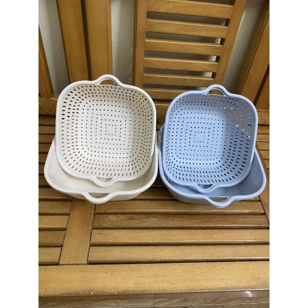 Bộ rổ 2 lớp ( gồm chậu + rổ ) Việt Nhật các cỡ