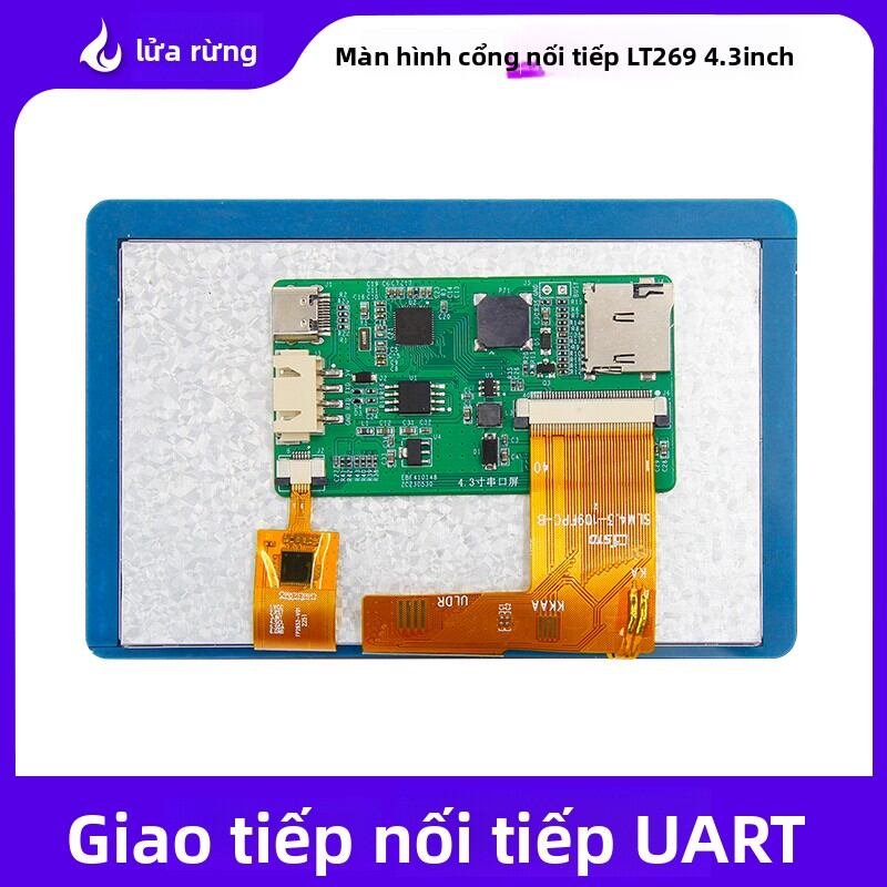 YEHUO | Capacitive Touch Screen UART Interface 4.3 Inch TFT Display 480*272 Giá 824,000 Đồng*Miễn phí vận chuyển