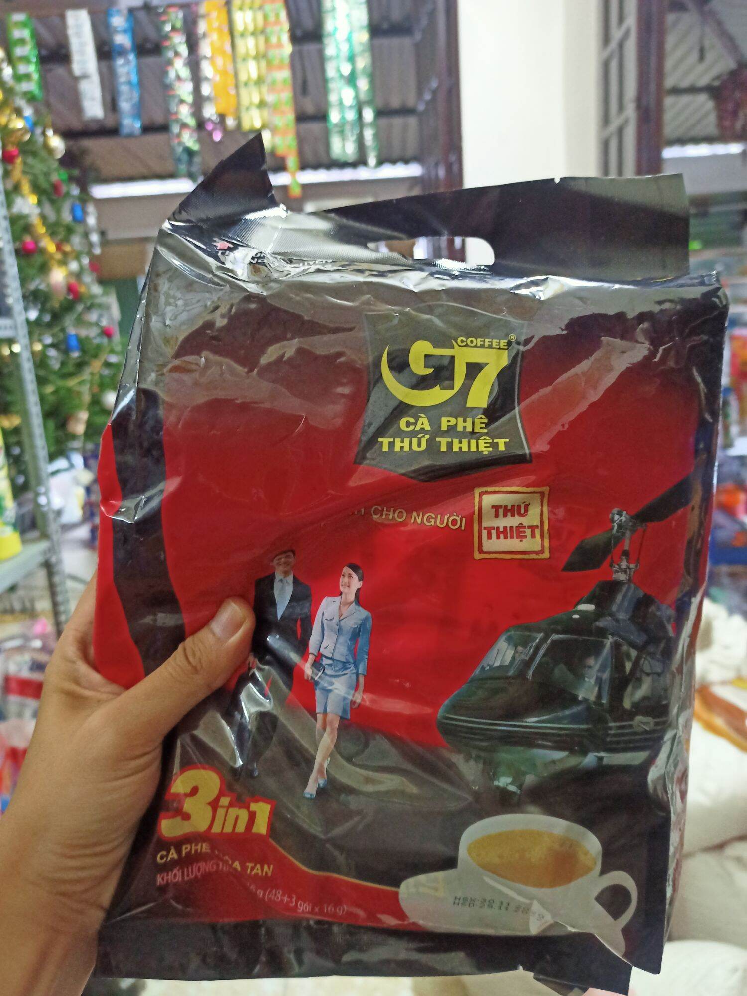 Cà phê G7 3 trong 1 bịch 51 gói 816gr