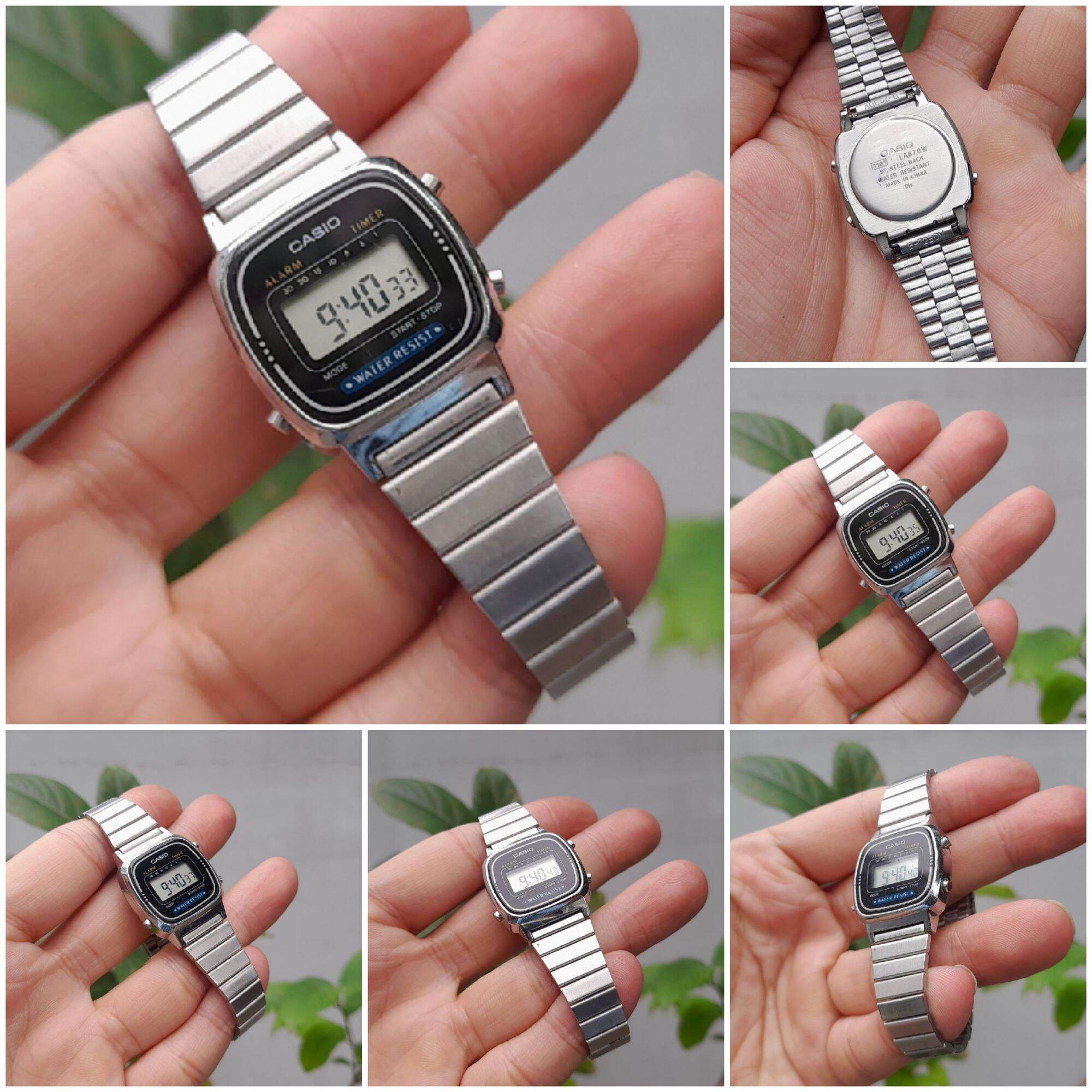 Đồng hồ Casio LA670W cho NỮ nhỏ xinh đáng yêu