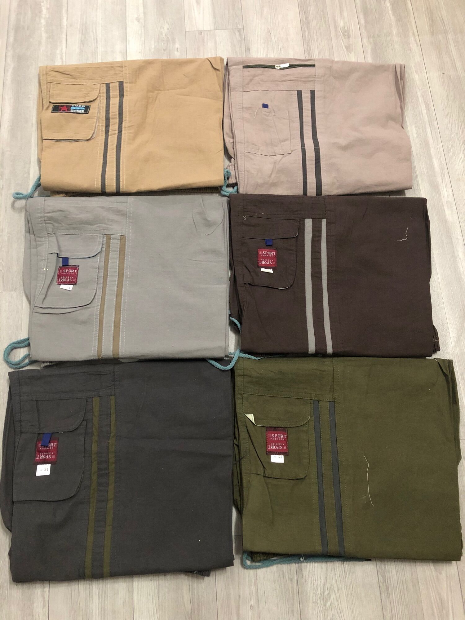 Quần short lửng nam lưng thun