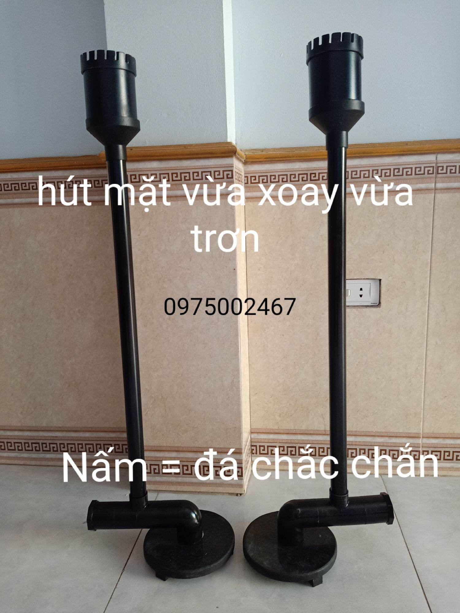 Combo hút mặt+hút đáy ống đáy 48