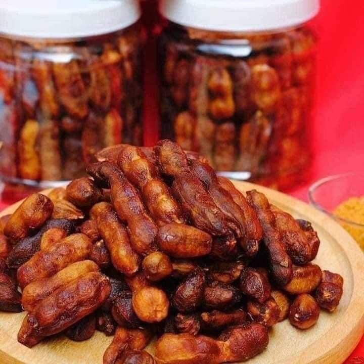 Me lào muối tôm 500g