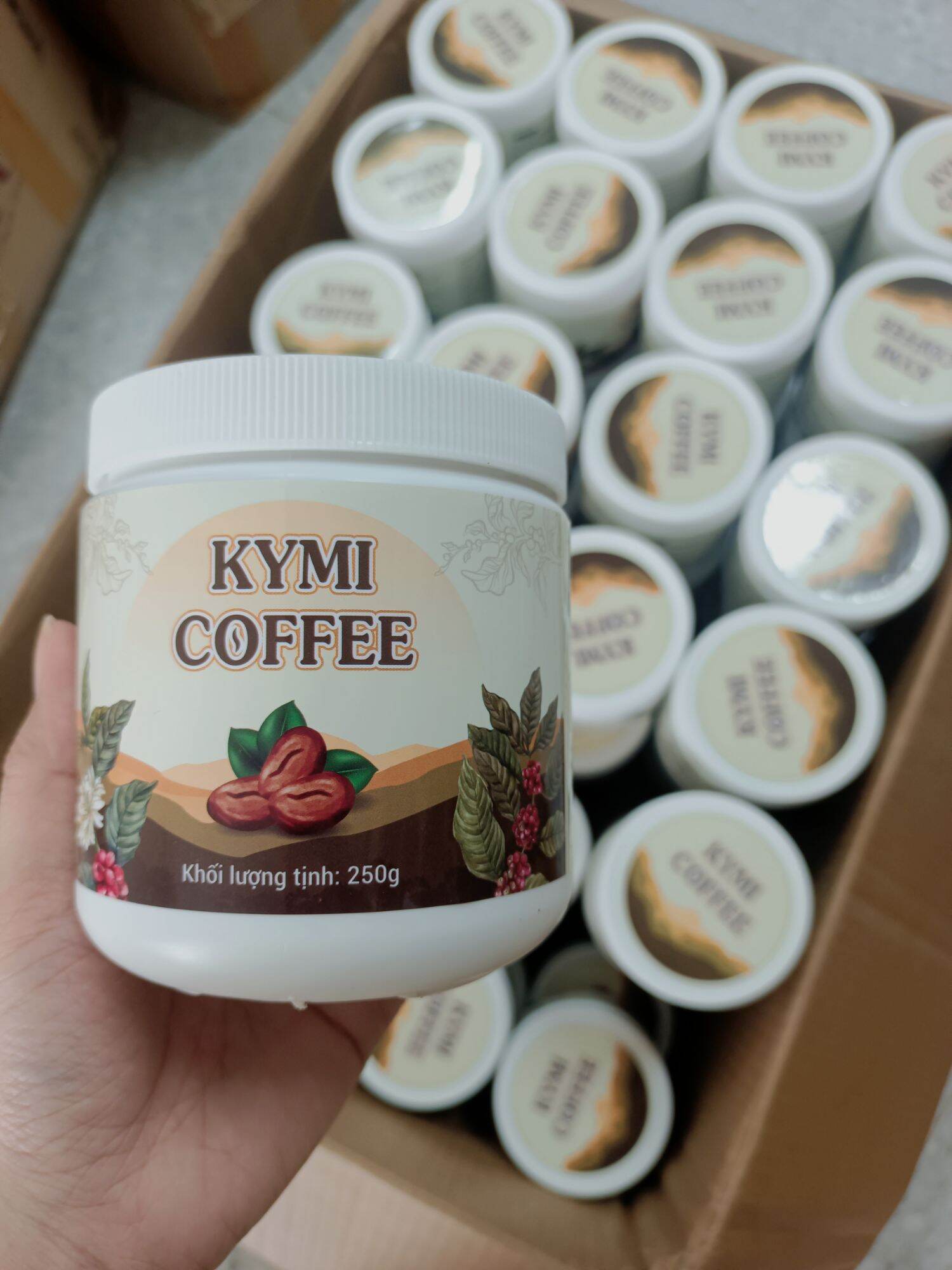Sỉ 3 Hộp Cafe Kymi Hỗ Trợ Đẹp Dáng