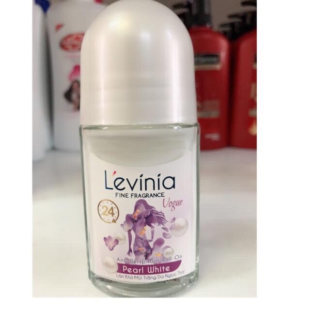 Lăn Khử Mùi Trắng Da L’evinia Màu Tím 50ml
