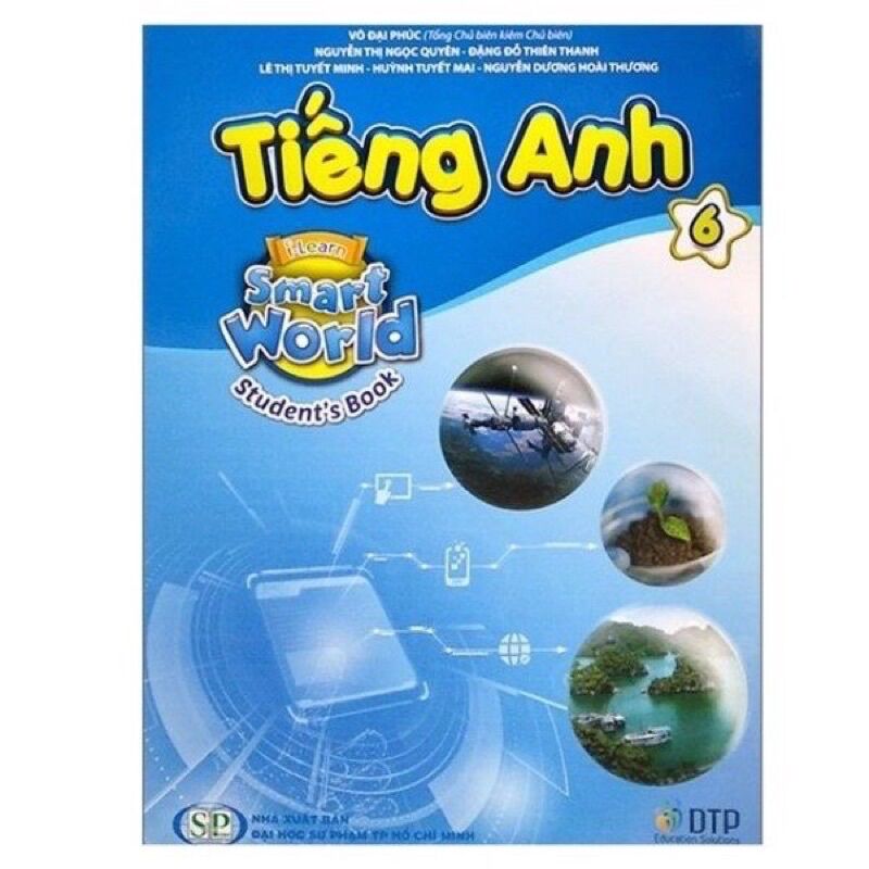 Sách - (Combo 2 cuốn) Tiếng Anh 6 I-Learn Smart World
