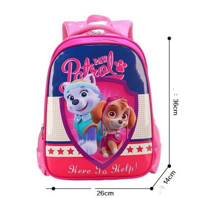 Ba lô trẻ em balo bé gái hoạt hình ba lô đội chó cứu hộ balo paw Patrol màu hồng cho bé gái tiểu hoc