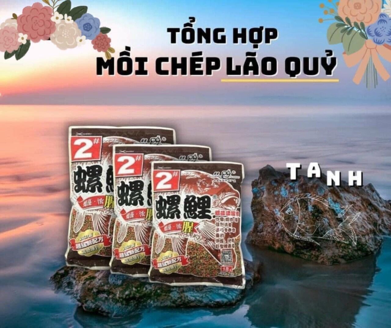 Mồi câu cá Chép Ốc Lão Quỷ