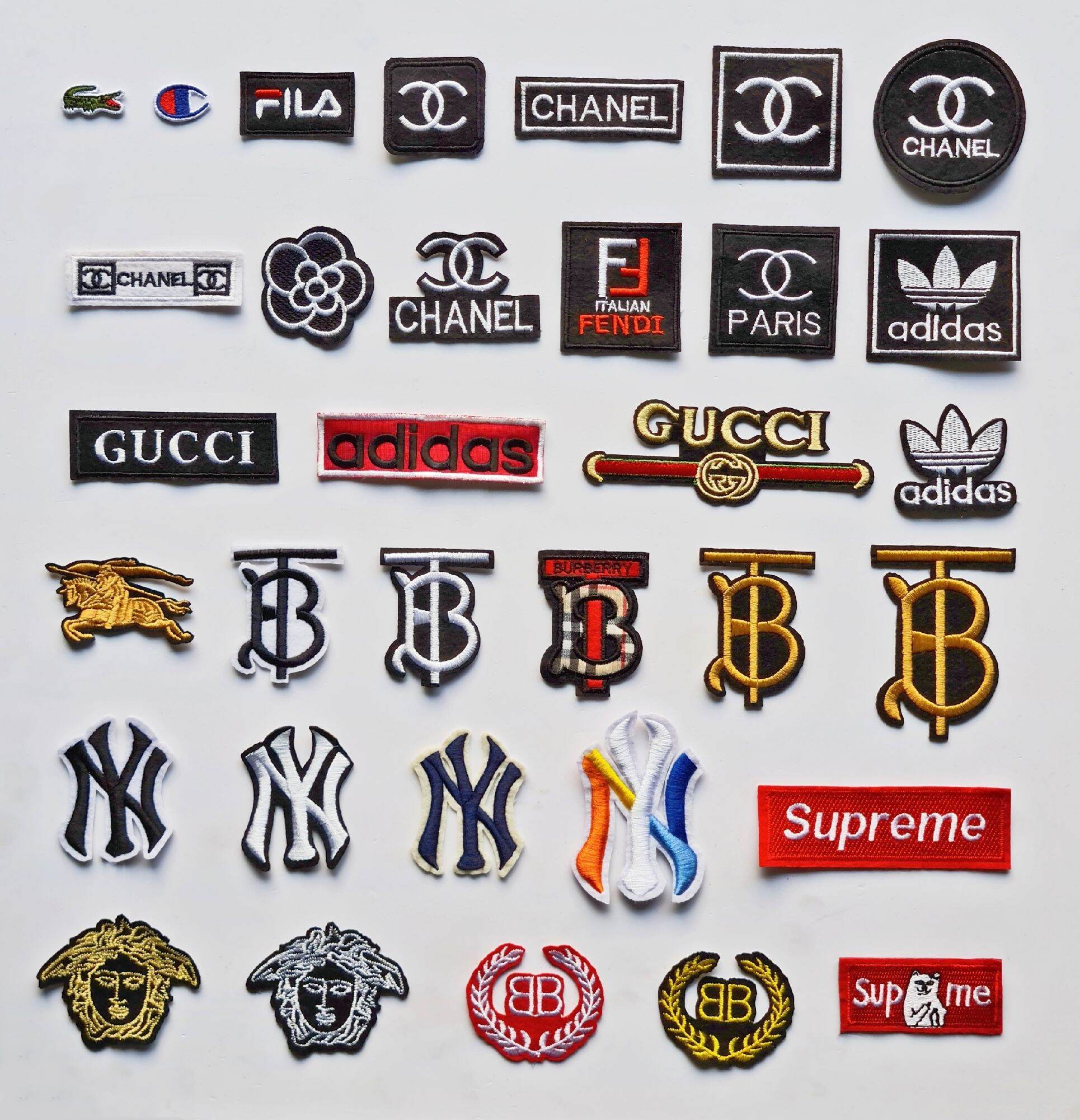 Sticker Ủi Thương Hiệu Nổi Tiếng