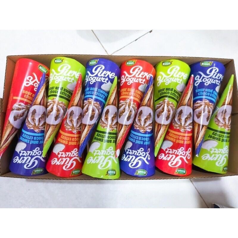 COMBO 12 BÁNH ỐC QUẾ NHÂN SOCOLA YOGURT RISEN