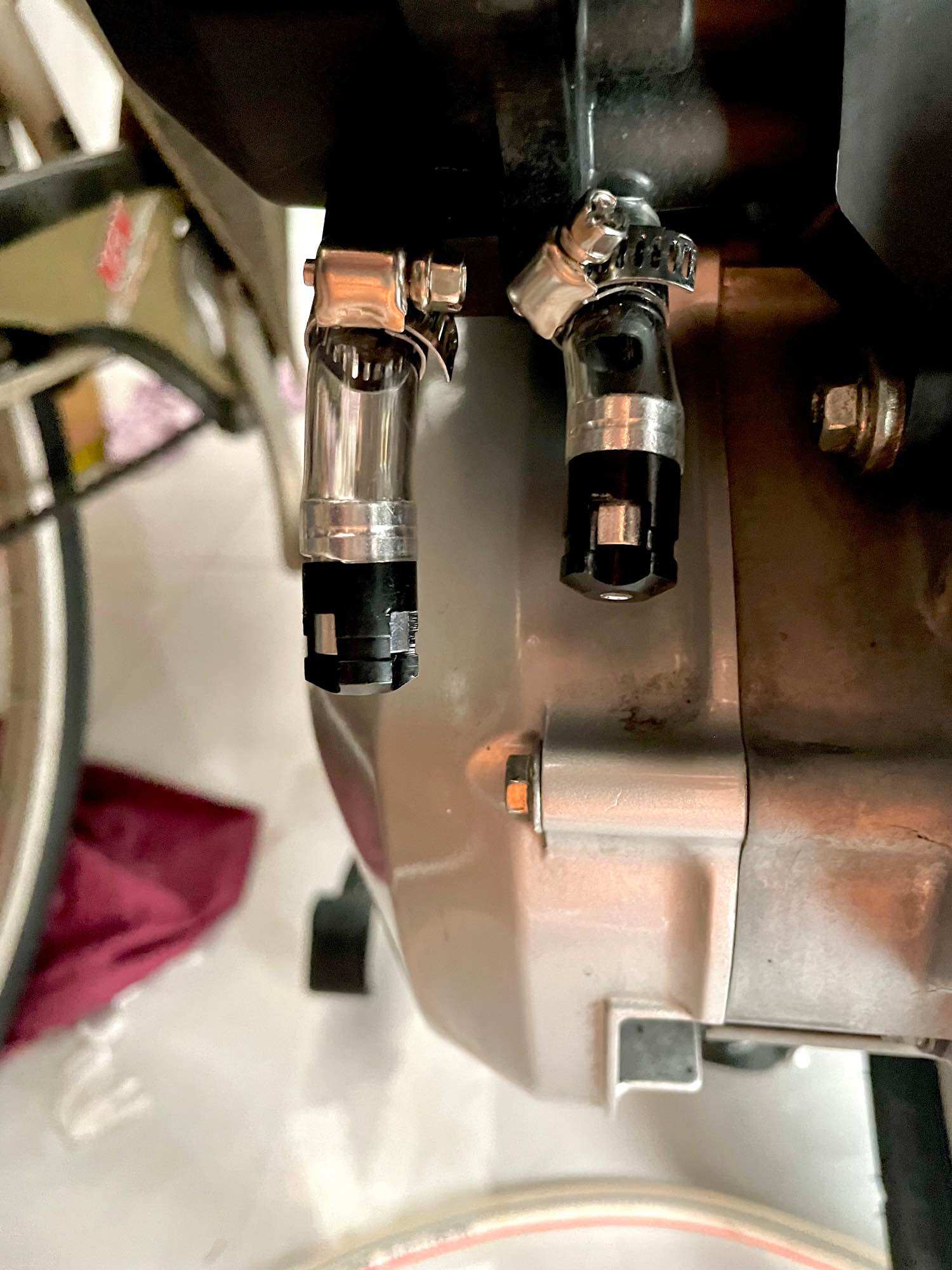 Ống xả cặn inox pô e. Cho Vario, Click. AB, Sh (giá 1 ống)