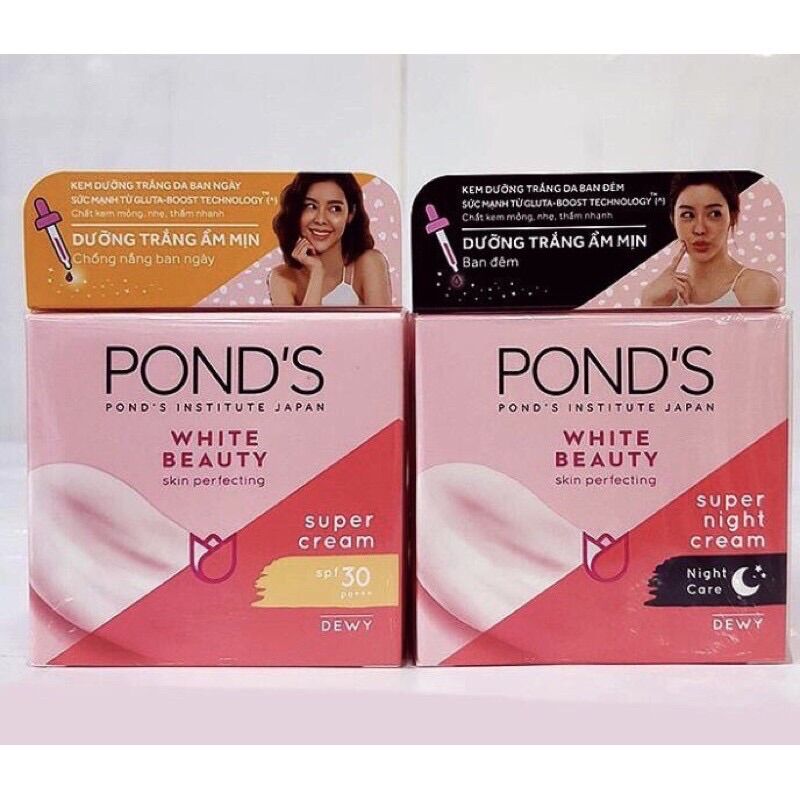 Kem dưỡng trắng da pond’s white beauty 50g