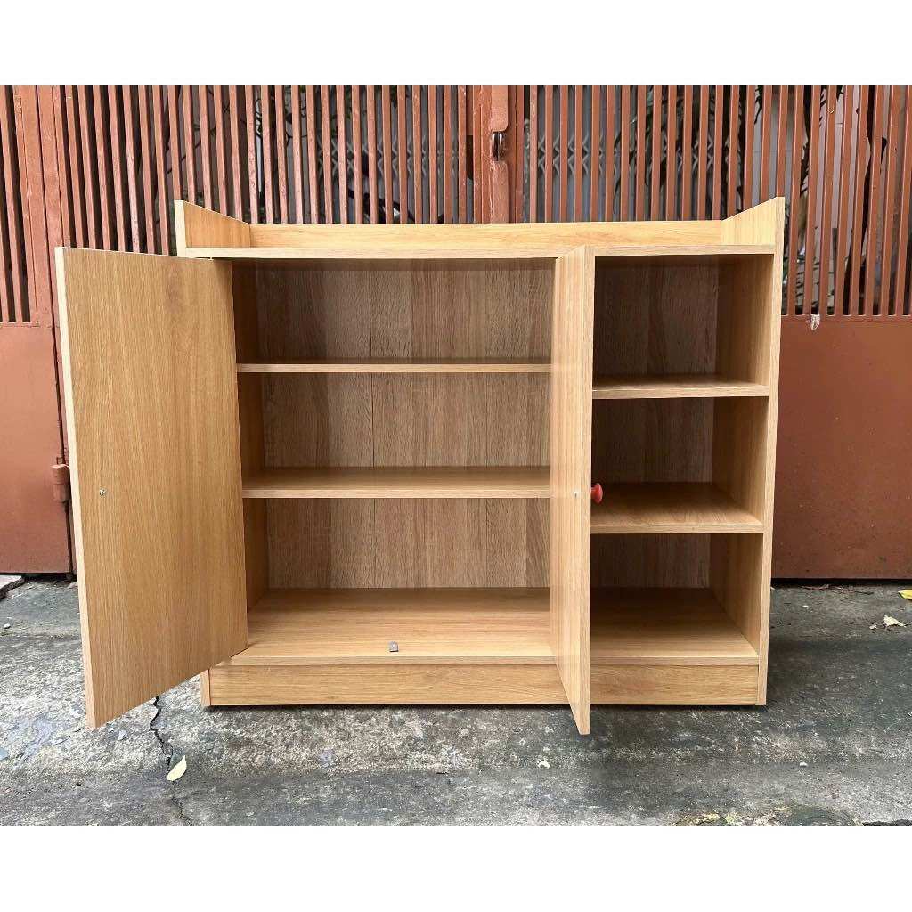 Tủ gỗ để giày dép 2 cánh cửa đa năng