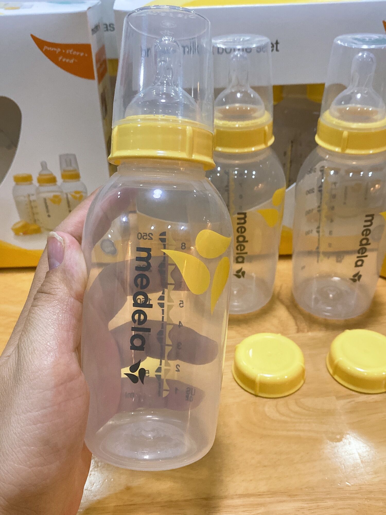Bình trữ sữa medela 250ml
