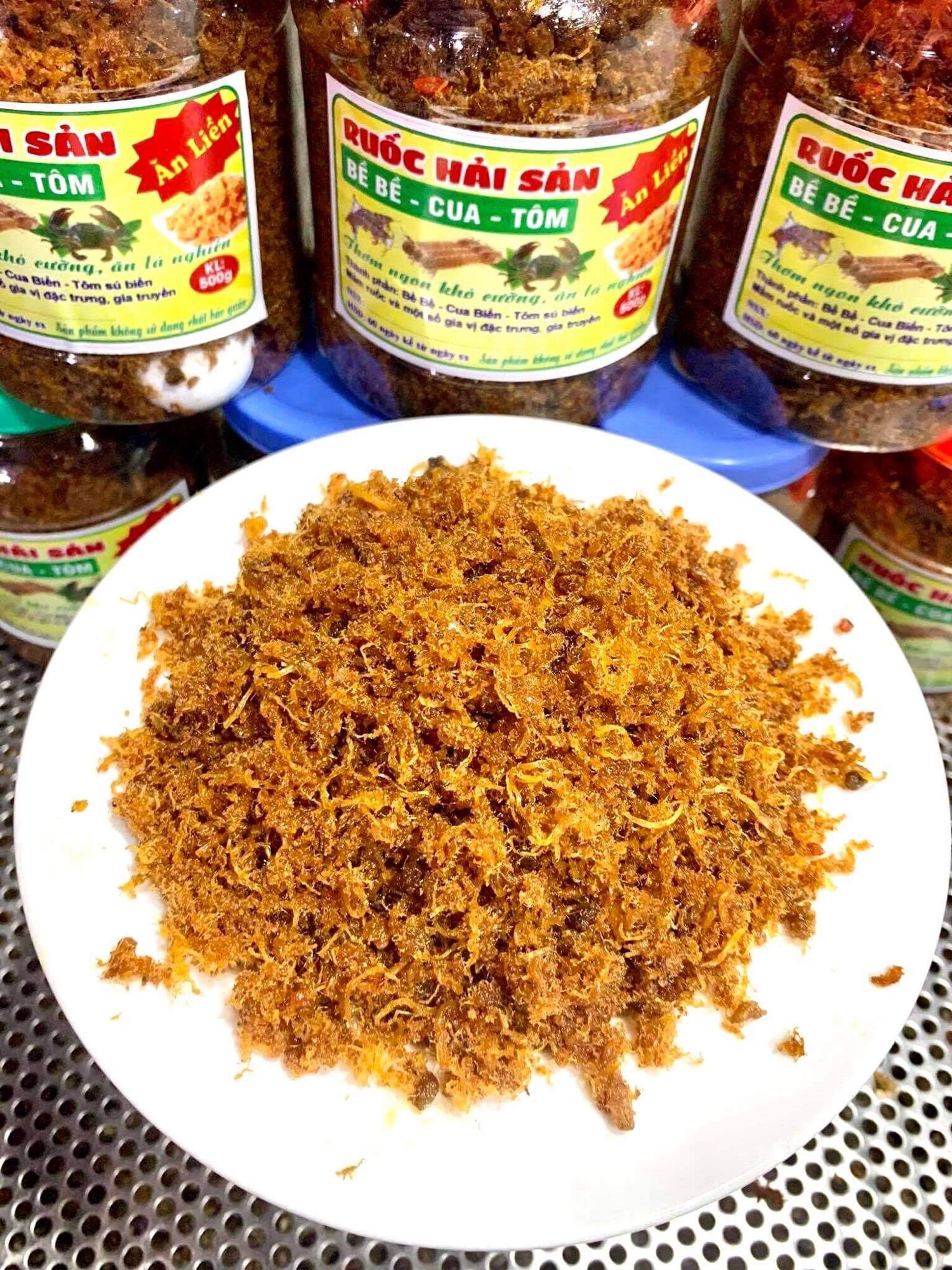 Ruốc hải sản bề bề,tôm,cua Hạ long 500gr