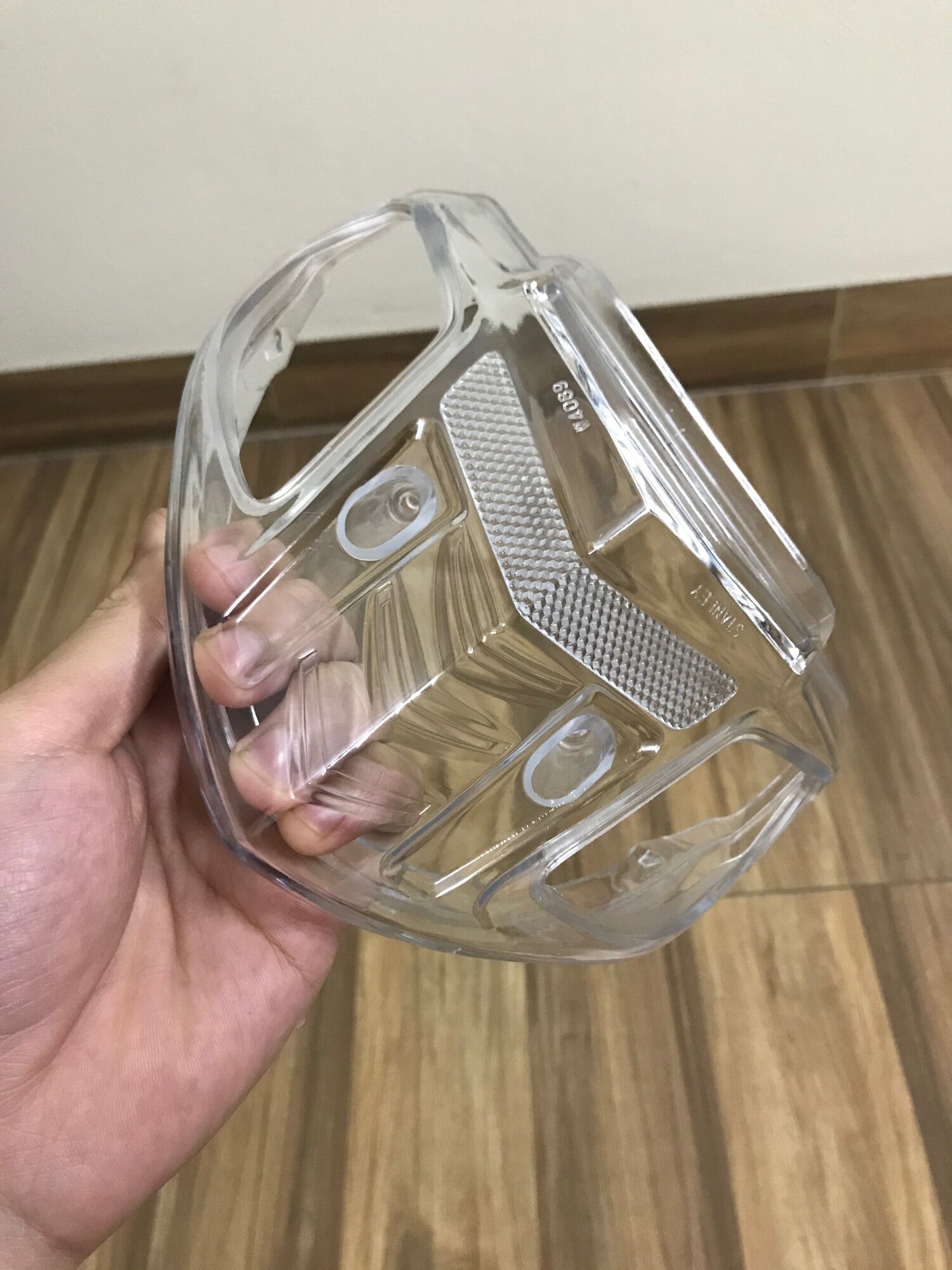 Nắp hậu trắng wave 50/100/110cc