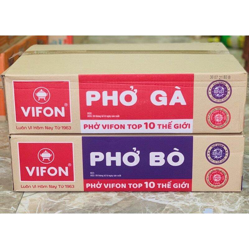 Phở bò, phở gà Vifon (1gói x 65g)