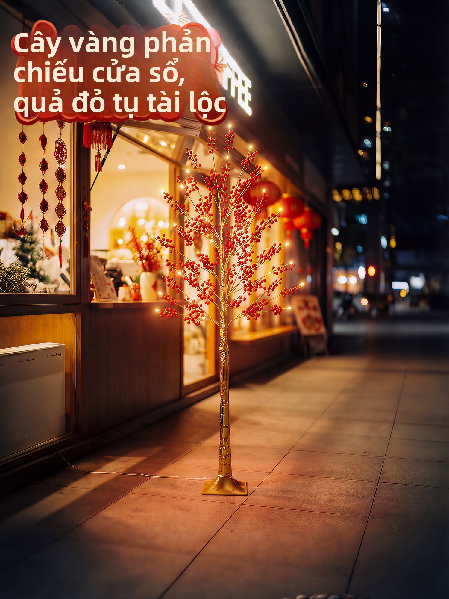 BEAUTY IN THE LIGHT | Luminous New Year Decorative Tree Light Giá 1,067,000 Đồng*Miễn phí vận chuyển