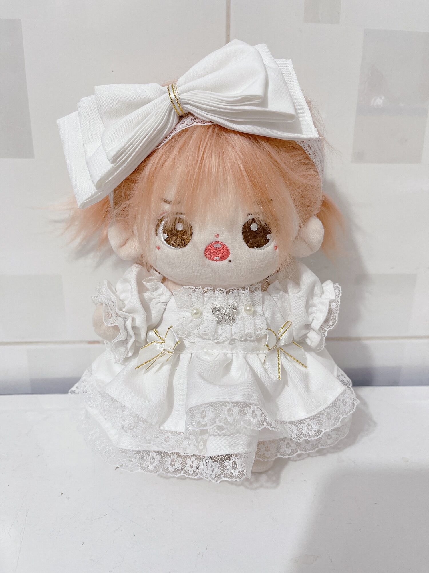 Outfit doll đầm cưới