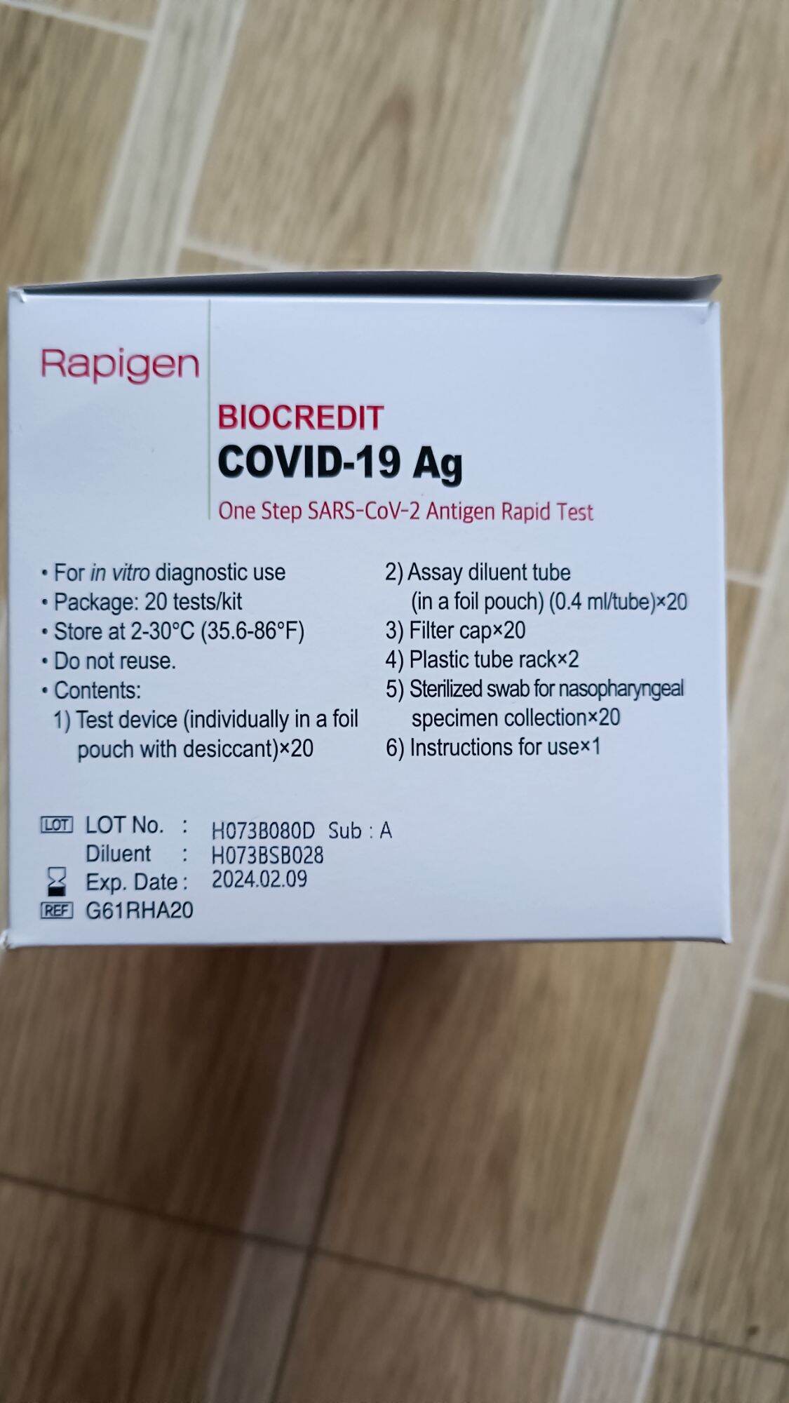 Bộ kit test nhanh covid