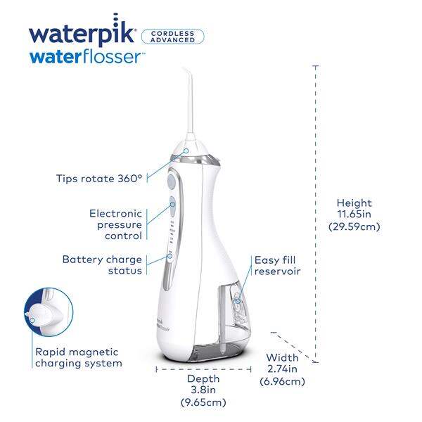 Máy tăm nước Waterpik Cordless Advanced
