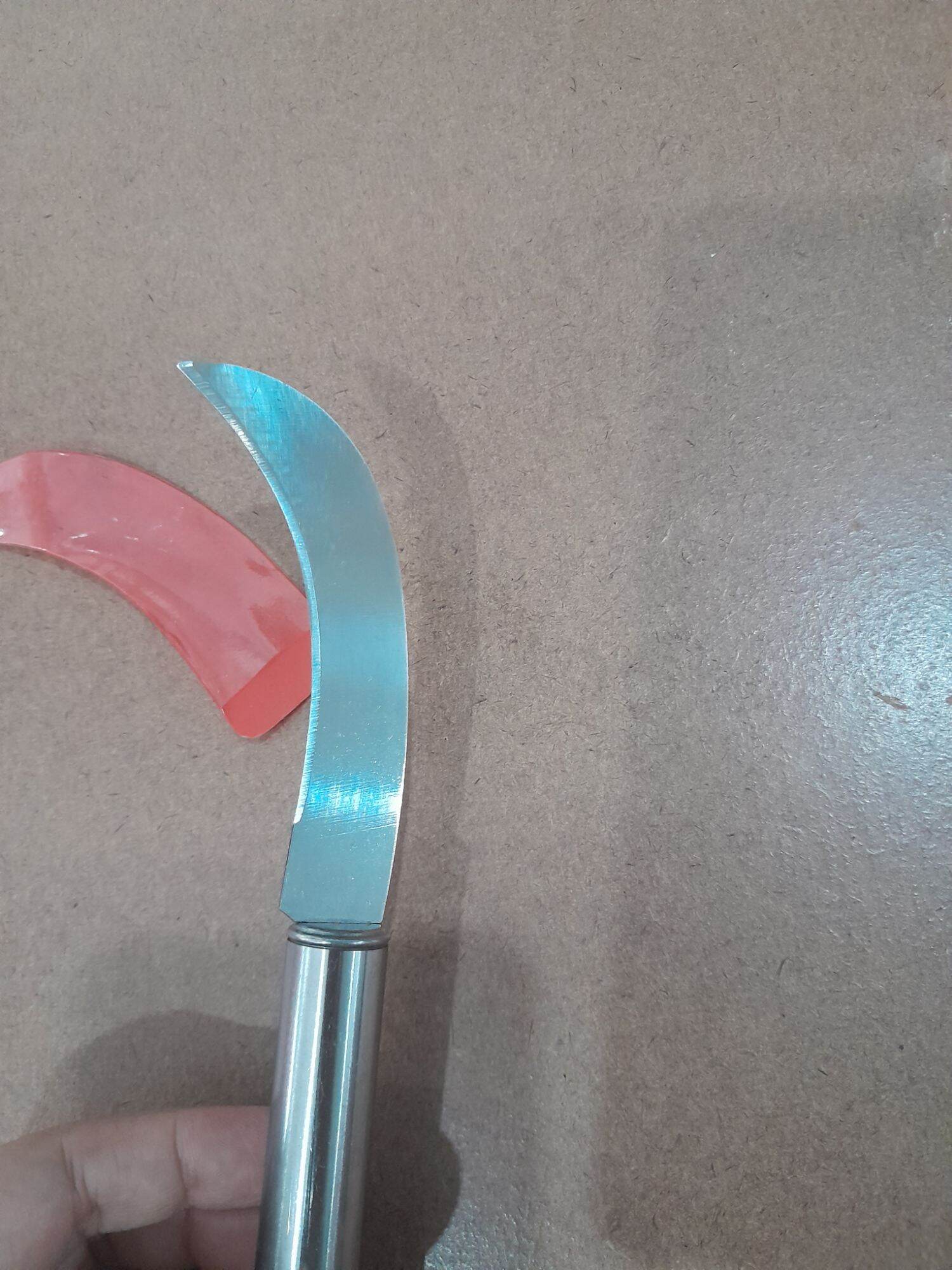 dao cắt chuối cán inox