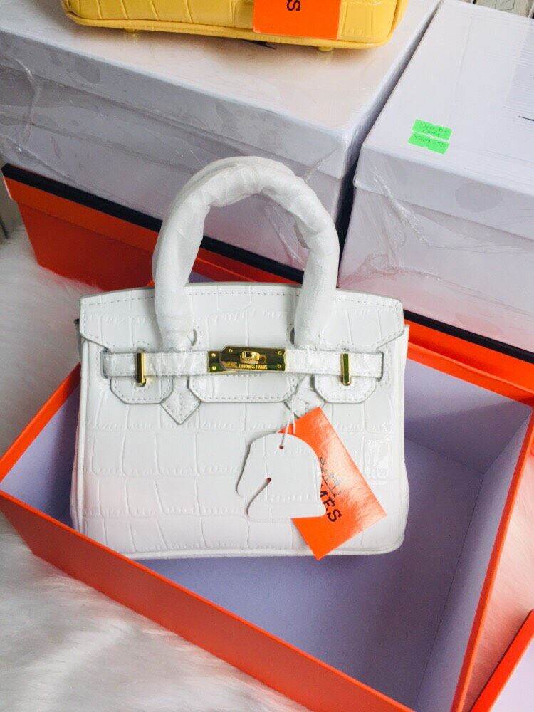 HM Birkin da rắn bóng size 20 (ko hộp)