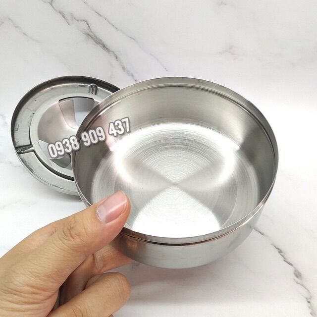 Gạt tàn xoay inox dày cao cấp
