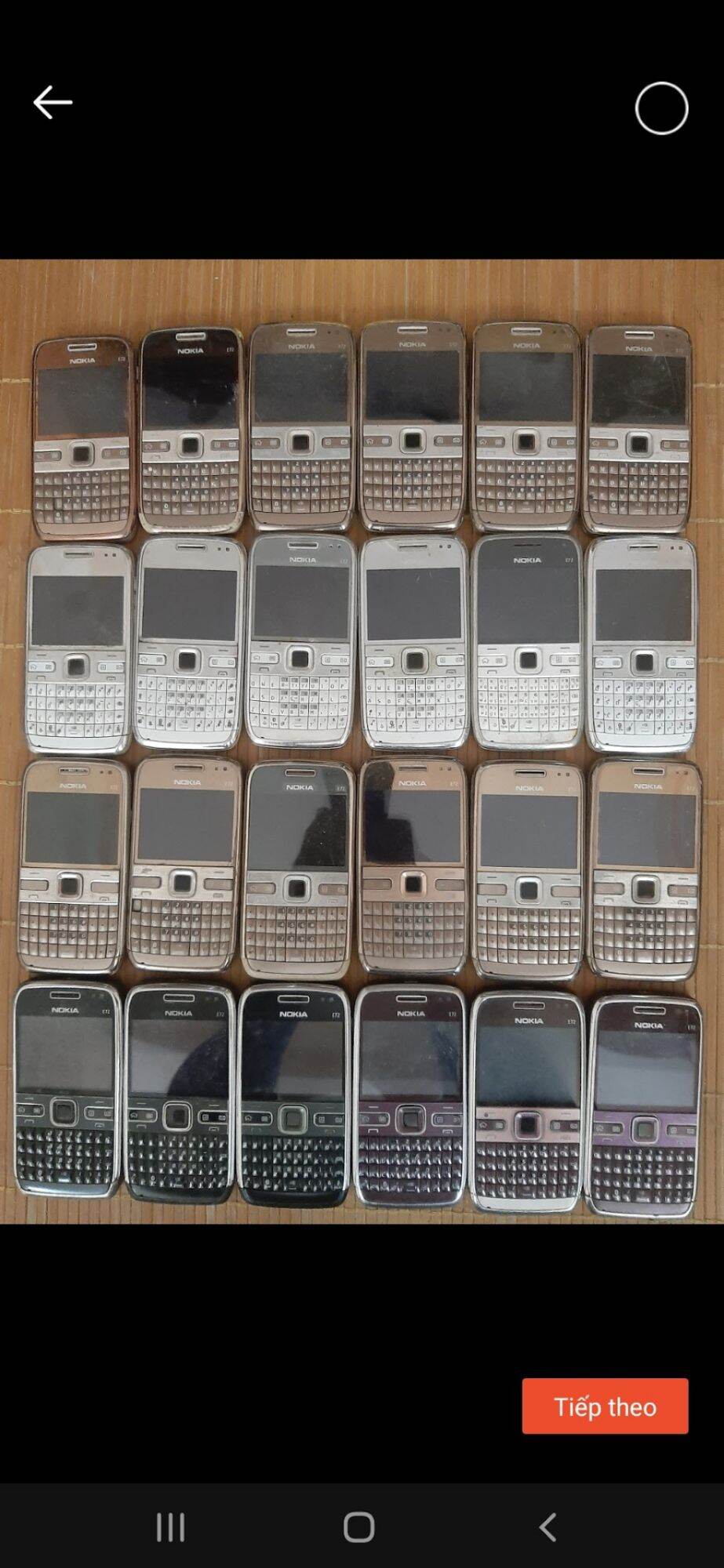 Điện thoại nokia - e72 chính hãng công ty cũ