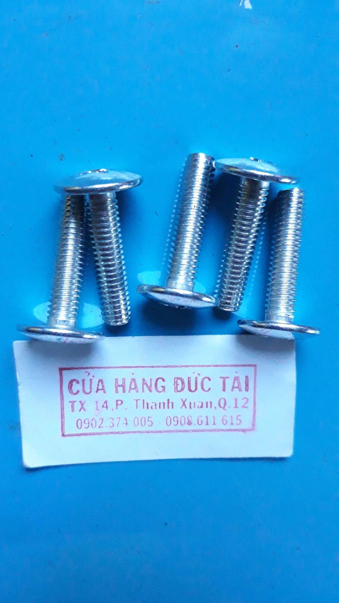 [HCM] Ốc dàn áo, ốc bửng xe 6li dài 3cm combo 5 con