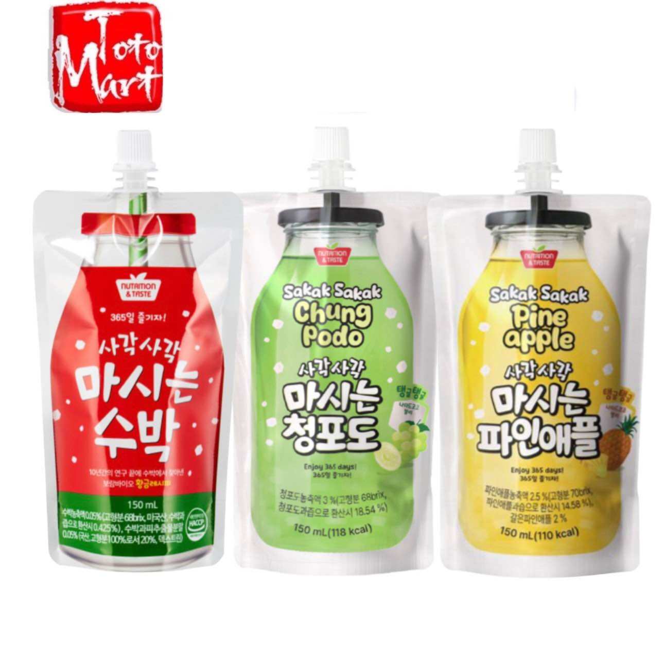 Nước ép trái cây SFC Hàn Quốc dạng túi (150ml)