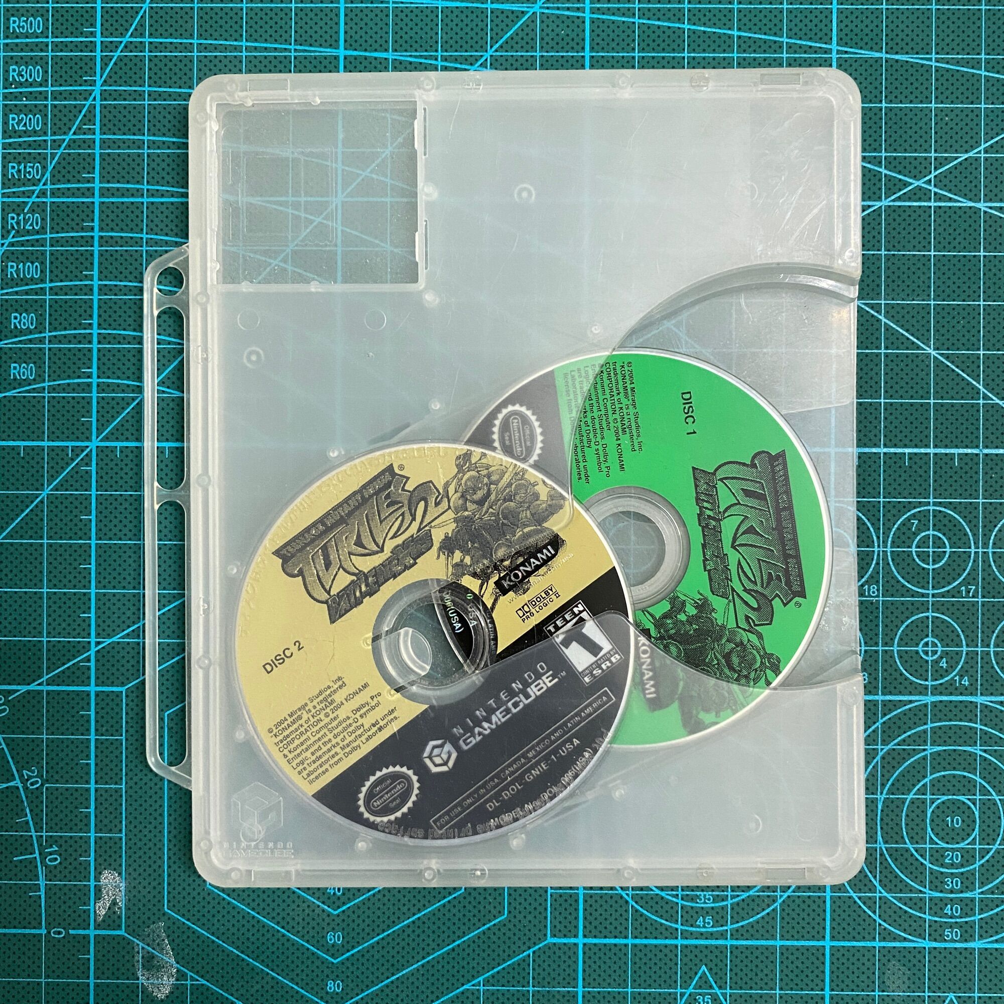 Đĩa game Ninja Turle Gamecube hệ US