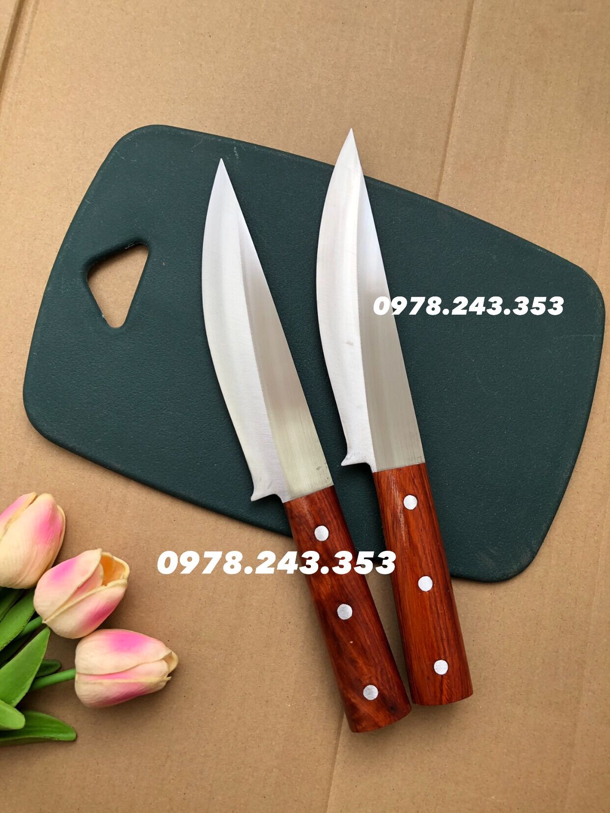 Dao lọc thịt- lọc không han gỉ sắc bén