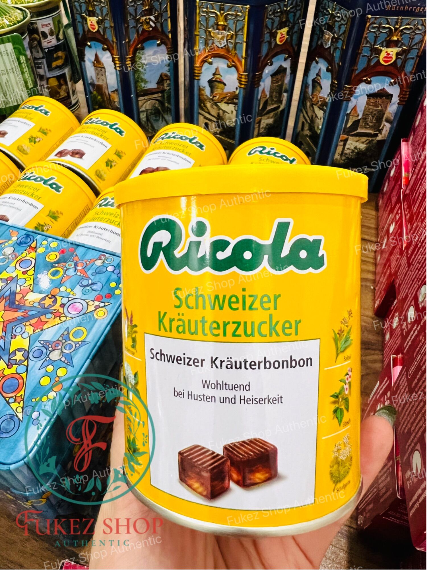 Kẹo thảo mộc Ricola  - Đức