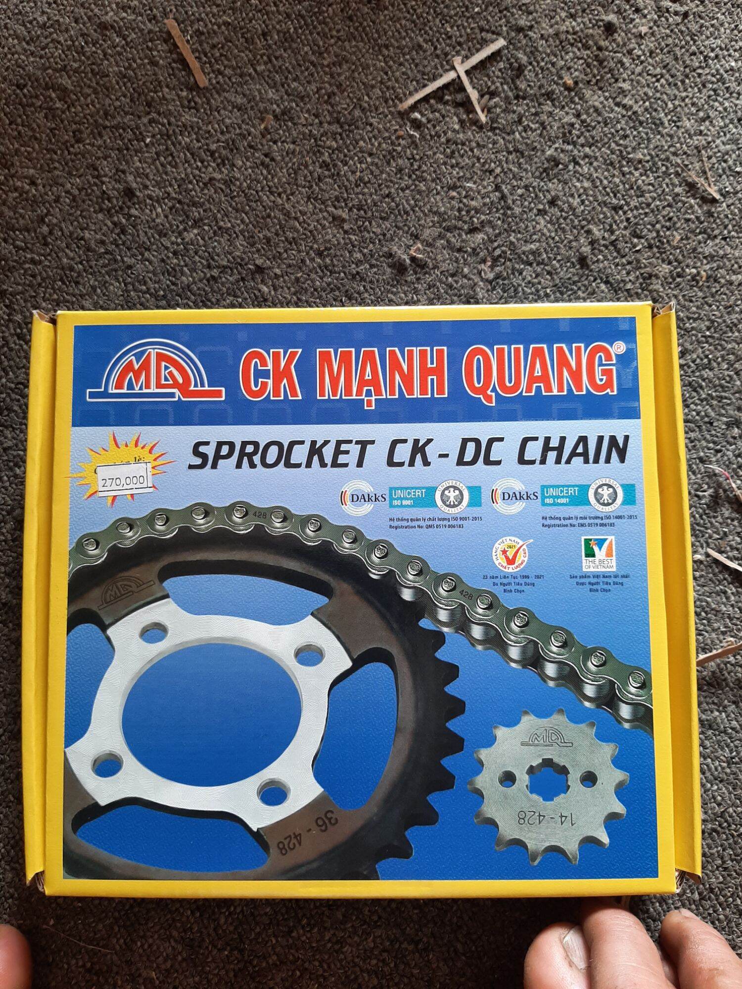 Nhông xích Mạnh Quang dành cho xe Dream( Wave cũ)