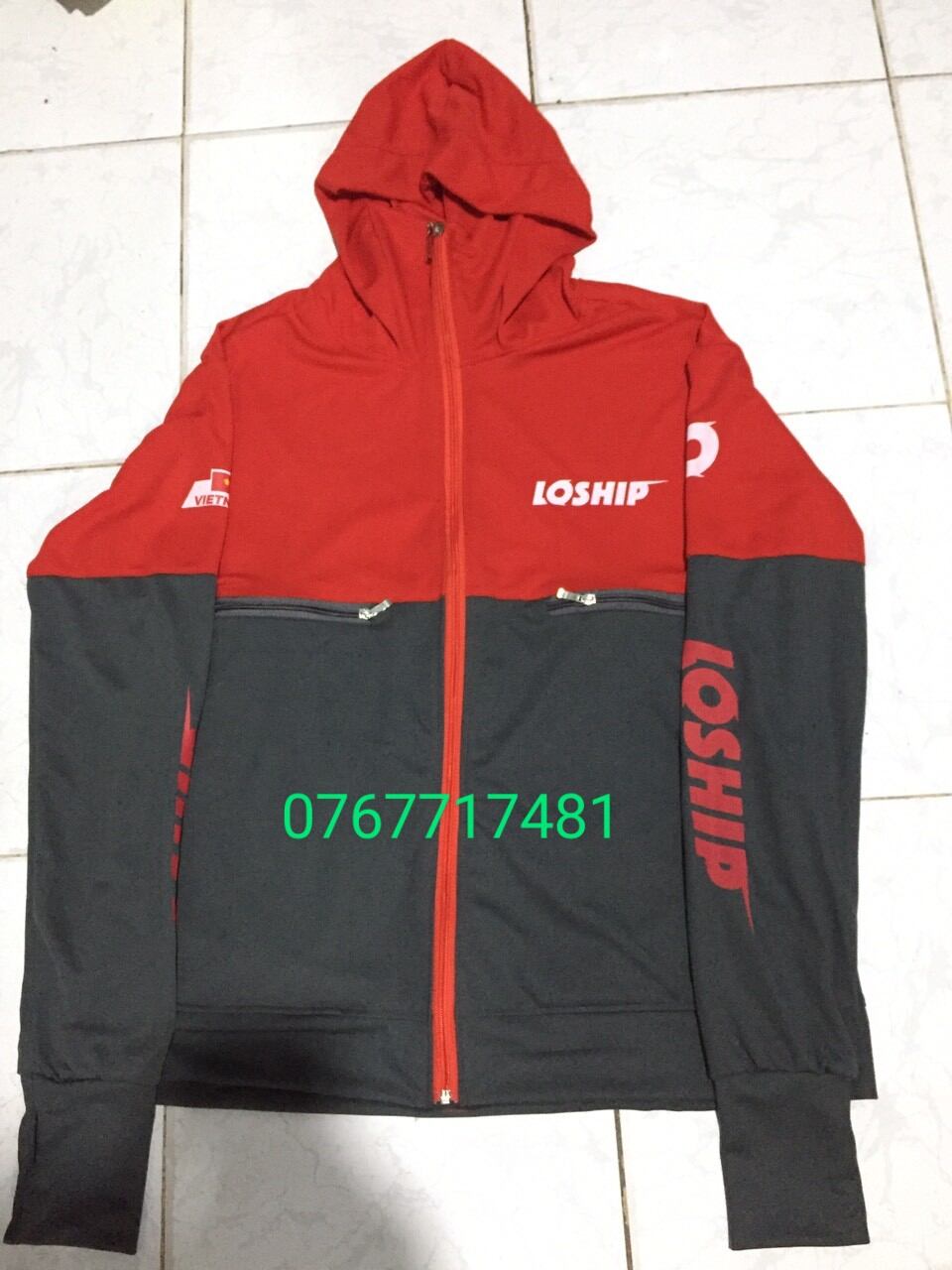 Áo khoác chất vải thun Loship