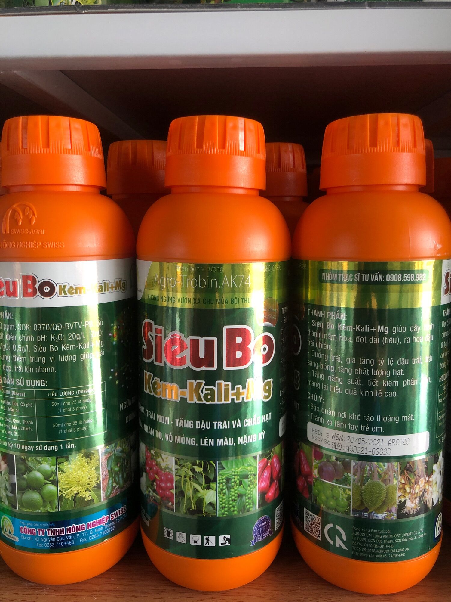 Siêu bo kẽm kali magie